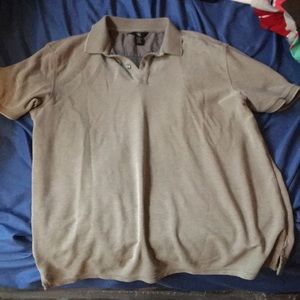 Calvin Klein polo tee L